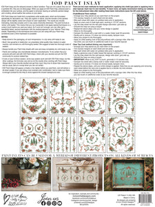 IOD, Iron Orchid Designs, Paint Inlay La Folie Holiday Release 2025