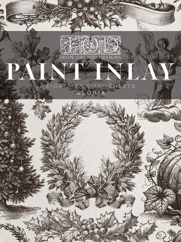 2024 Gloria Paint Inlay IOD Iron Orchid Designs