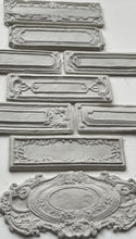 Load image into Gallery viewer, IOD, Iron Orchid Designs, Conservatory, Labels, Mould, Moulds, Academia