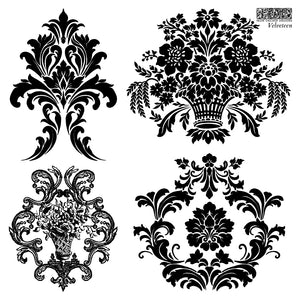 IOD Iron Orchid Designs Velveteen Stamp Set, New for Spring 2025
