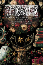 Load image into Gallery viewer, 2024 IOD Iron Orchid Designs Crimson Velvet Transfer Pad Limited Release
