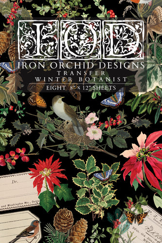 IOD, Iron Orchid Designs Holiday Release 2025 Winter Botanist