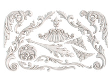 Load image into Gallery viewer, Newly released Dainty Flourishes. Traditional, elements  IOD Iron Designs Mould, mold