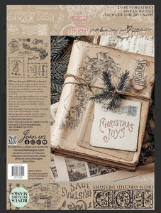 IOD Iron Orchid Designs Stamp 2025 HolidayChristmas Post Release