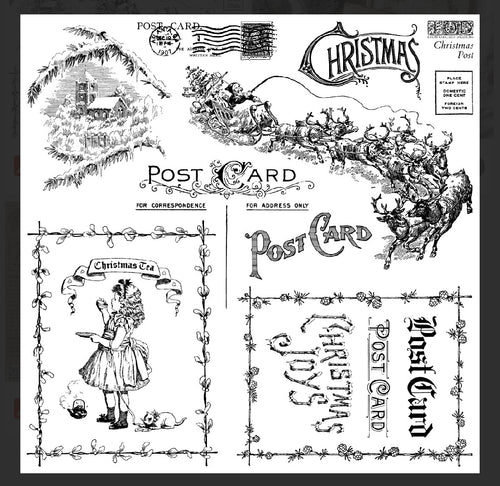 IOD Iron Orchid Designs Stamp 2025 HolidayChristmas Post Release