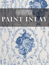Load image into Gallery viewer, Copy of IOD Iron Orchid Designs Paint Inlay Trompe L&#39;Oeil in Bleu with classically elegant motifs