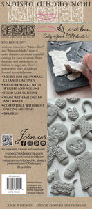 Iron Orchid Designs Ginger & Spice Mould, mold, IOD