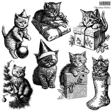 Load image into Gallery viewer, Iron Orchid Designs Christmas Kitties Stamp Set  IOD Christmas Release 2023