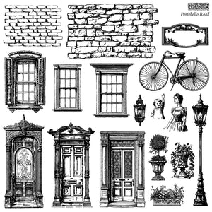 Iron Orchid Designs Portobello Road Stamp Set