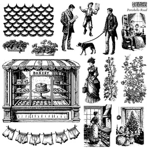 Iron Orchid Designs Portobello Road Stamp Set