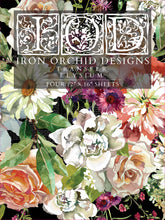 Load image into Gallery viewer, Elysium Floral Transfer IOD Iron Orchid Designs