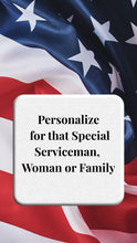 Load image into Gallery viewer, Military Charcuterie Board Personalized Cutting Wooden Serving Tray Custom Kitchen Accessory American Flag Engraved Design Veteran Gift Idea __etsy:7953762233