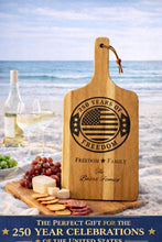 Load image into Gallery viewer, Military Charcuterie Board Personalized Cutting Wooden Serving Tray Custom Kitchen Accessory American Flag Engraved Design Veteran Gift Idea __etsy:7953712867