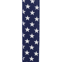 Load image into Gallery viewer, Patriotic Stars On Navy Wired Edge, Navy, 1-1/2 In, 20 Yards