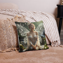 Load image into Gallery viewer, Moss Fairy Pillow One