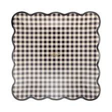 Load image into Gallery viewer, EVE1342 - Black Gingham 10" Plate