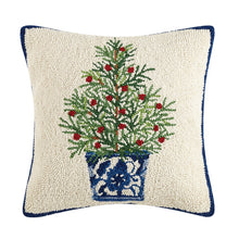 Load image into Gallery viewer, Holiday Chinoiserie Tree Hook Pillow