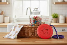 Load image into Gallery viewer, Dog Patriotic July 4th Kitchen Towel - Gift Basket Lifestyle