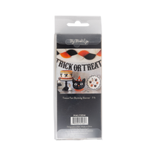 Load image into Gallery viewer, HAL1304 - Orange Black and Cream Double Bunting Tissue Banner