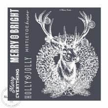 Load image into Gallery viewer, Regal Deer - Mesh Stencil 12x12