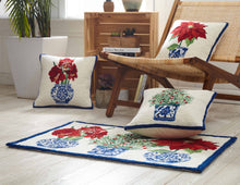 Load image into Gallery viewer, Holiday Chinoiserie Hook Rug