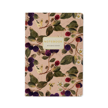 Load image into Gallery viewer, A5 Notebook -Wild Blackberry