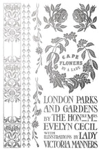 Load image into Gallery viewer, Furniture Transfer Paper – Gold &amp; Silver Rubon Gilded Designs by Iod