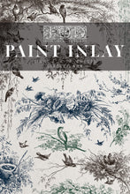 Load image into Gallery viewer, Iron Orchid Designs Paint Inlay Little Lark Collection Vintage Bird Botanical Transfer Sheets Furniture Makeover Supplies DIY Refinishing Material Eight Twelve Inch Sheets Artist Quality Embedded Paint Antique European Engraving Style