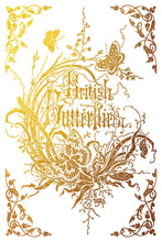 Load image into Gallery viewer, Furniture Transfer Paper – Gold &amp; Silver Rubon Gilded Designs by Iod