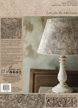 Load image into Gallery viewer, IOD Orleans Decorative Stamp Vintage French Map Design Antique Cartography Pattern Details European Farmhouse Style Furniture Refinishing Applications Reusable Crafting Stamp Collection Distressed Typography Elements Mixed Media Project