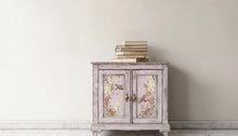 Load image into Gallery viewer, Furniture Makeover Supply Vintage Transfer Decal Rub On Application Cabinet Dresser Refinishing IOD Flowers Poets Botanical Collection Eight Sheet Pad Full Color Floral Design Victorian Garden Typography Cottagecore Shabby Chic Style