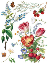 Load image into Gallery viewer, Furniture Transfer Iod Marché Des Fleurs – Vintage Botanical Rubon