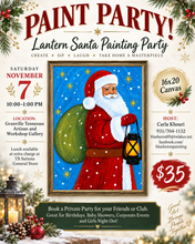 Load image into Gallery viewer, In Person Event Ticket for the Lantern Santa Live Workshop in Granville Tennessee