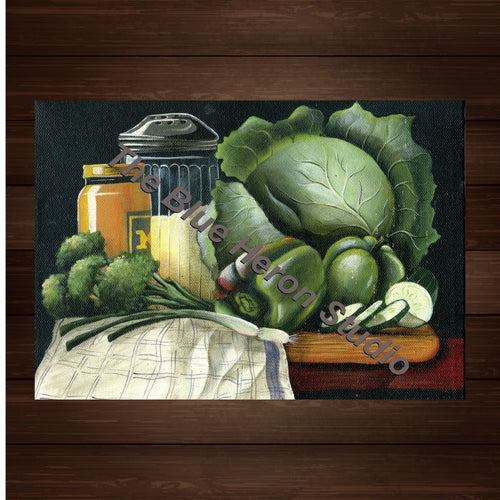Print of “Summer Vegtables”