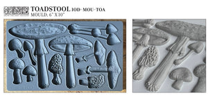 Toadstool Mould mold IOD  Iron  Orchid Designs