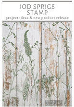 Load image into Gallery viewer, IOD Iron Orchid Sprigs Stamp