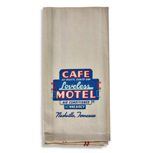 Load image into Gallery viewer, Loveless Cafe Motel Sign Towel