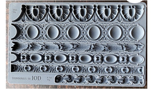 IOD Iron Orchid Designs Trimmings Mould Mold three 3
