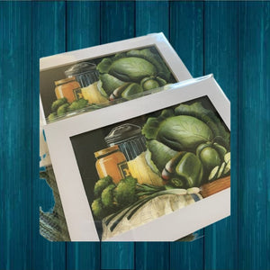 Print of “Summer Vegtables”