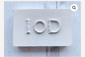 IOD Iron Orchid Designs Victoria Alphabet Mould