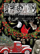 Load image into Gallery viewer, IOD Iron Orchid 2022 Holiday Release Christmas Valley Transfer Pad