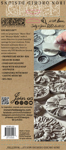 Iron Orchid Designs, IOD Rosette Mould Mold