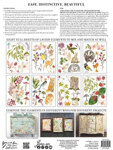 NEW RELEASE FOR SUMMER 2022*** Whispering Willows Transfer Pad IOD Iron Orchid Designs