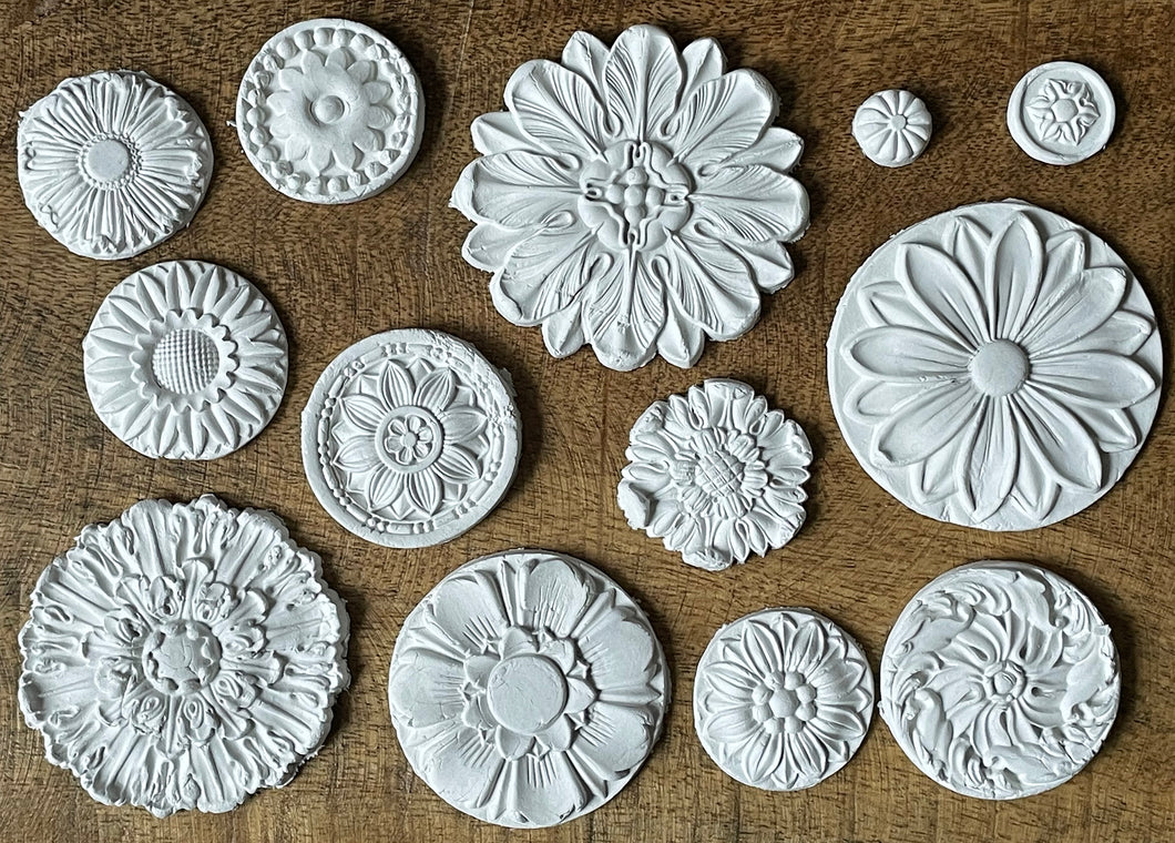 Iron Orchid Designs, IOD Rosette Mould Mold