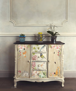 NEW RELEASE FOR SUMMER 2022*** Whispering Willows Transfer Pad IOD Iron Orchid Designs