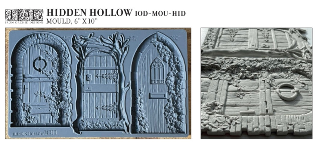 Hidden Hollow Moulds Mold, IOD Iron Orchid Designs
