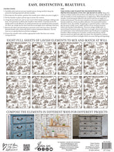 Load image into Gallery viewer, IOD Iron Orchid Designs Transfer Pad English Toile