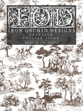Load image into Gallery viewer, IOD Iron Orchid Designs Transfer Pad English Toile