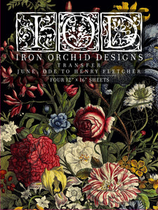 IOD Iron Orchid Designs June, Ode to Henry Fletcher