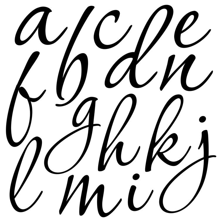 IOD Iron Orchid Designs Swoosh  Stamp